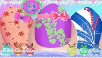 Snow Princess Nail Art Salon Screen Shot 3