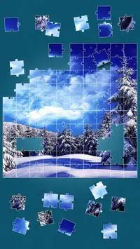 Snow Jigsaw Puzzle Screen Shot 1