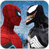 Venom Superhero Spider Web Slinger- Crime City War