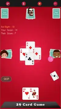 29 jogo de cartas Screen Shot 1