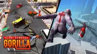 Gorilla Simulator Games: Giant Rampage Gorilla 3D Screen Shot 3
