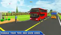 Simulador de ônibus de ônibus da cidade moderna Screen Shot 2