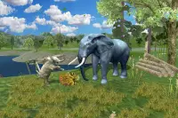 Wild Elephant Family Simulator Screen Shot 23