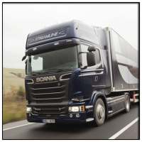 King of the Road : Scania Streamline Truck Game