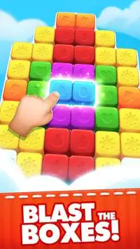 Candy Blast - Toon Box Crush Block Cubes Pop Toy Screen Shot 1