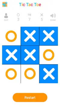 Colorful Tic Tac Toe Screen Shot 4