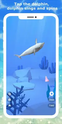 Tap Dolphin -3Dsimulation game Screen Shot 2