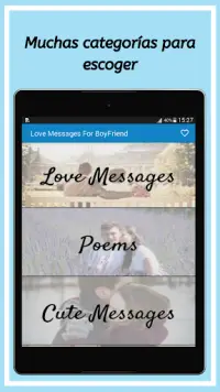 Mensajes de Amor para Tu Novio Screen Shot 0