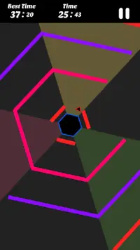 Hexagon - super hexagon, polyg Screen Shot 2