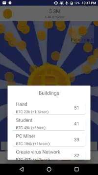 Bitcoin mining farm simulator Screen Shot 1