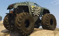 Monster Truck Pagkawasak Drive Hillock Offroad 3D Screen Shot 4