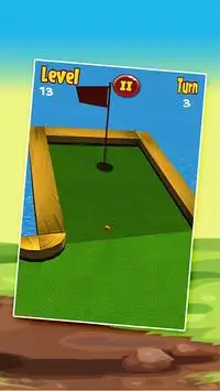 Mini Golf Flick 3D Free Screen Shot 4