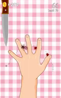 4 dedos - jogos de faca grátis Screen Shot 3