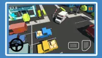 Parking Simulator Cube World Screen Shot 1