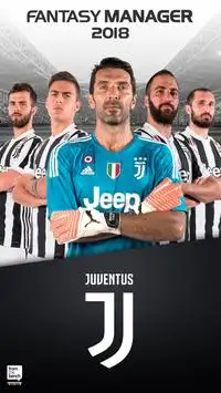 Juventus Fantasy Manager 2018 - EU champion league Screen Shot 0