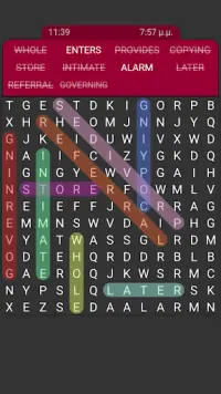 Word Search - English Screen Shot 2