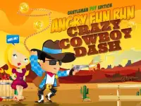 Angry Fun Crazy Cowboy Dash Screen Shot 5