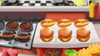 Cucina Giochi ristorante Chef: cucina Fast food Screen Shot 0