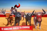Juego de lucha de toros: simulador de toros. Screen Shot 7