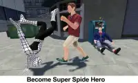 Flying Spider Hero 3D: New Neighbor Survival Game Screen Shot 3