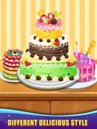 Cake Maker Cooking Games Screen Shot 2