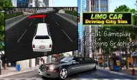 Limo Car Driving City Sim Screen Shot 14