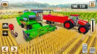 Simulator pertanian grand drive traktor nyata 2020 Screen Shot 3