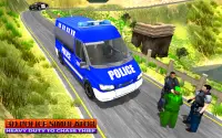 Police Van Driving - Police Bus Simulator 2021 Screen Shot 2