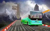 Superheroes Offroad Bus: Sky Stunts Simulator Screen Shot 1