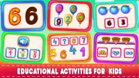 Number Puzzles for Kids Screen Shot 1