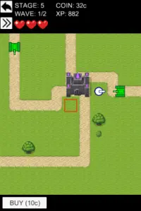 SIMPLE  TOWER  DEFENSE Screen Shot 2