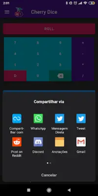 Cherry Dice - Dice Roller Screen Shot 3