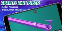 Gravity Ball Pipes 3D: Balance Ball Rolling Escape Screen Shot 0