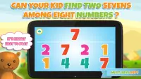 ألعاب التعلم للطفل: أرقام Screen Shot 13