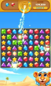 Jewel Magic Quest: Match3 Puzzle Adventure Screen Shot 0