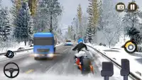 Offroad Snow Bike Driving Simulator - Moto Racing Screen Shot 1