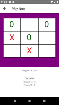 Tic Tac Toe Screen Shot 2