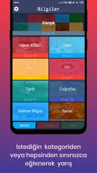 Bilgiler: Bilgi Yarışması Screen Shot 0