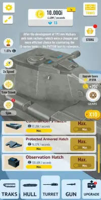 Idle Tanks 3D Screen Shot 0