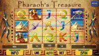 Pharaoh's Treasure Slot Screen Shot 1