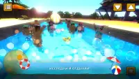 Аквапарк Крафт GO: 3D приключение на водных горках Screen Shot 2