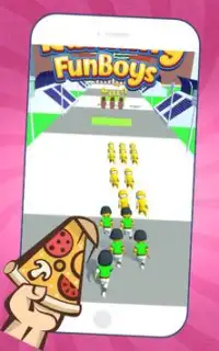 Crowd Run FunBoy : Run Race,Crowd City,Joyne Clash Screen Shot 1