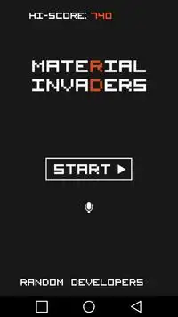 Material Invaders - Lite Screen Shot 0