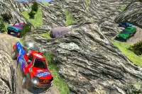 Pickup Jeep Truck Sim 2018: camion tout terrain Screen Shot 12