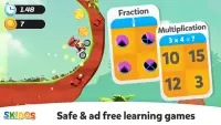 Math Game for Kids: Bike Racing for Boys & Girls Screen Shot 2