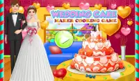 Свадебный торт Maker Кулинария игры Screen Shot 0