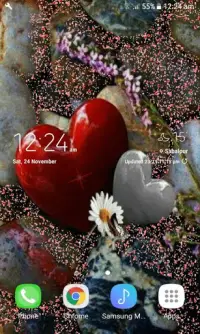 Stony Hearts Live Wallpaper Screen Shot 0