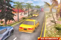 Drive Mountain City Taxi Car: Hill Taxi Car Games Screen Shot 1