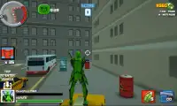 Green Hero Mafia Shooter Screen Shot 2