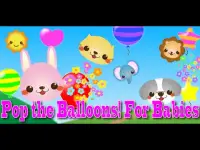 Pop Balloons for Babies! -Free Screen Shot 1